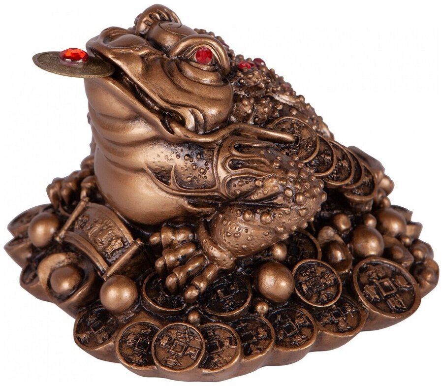 Лягушка денежная бронза