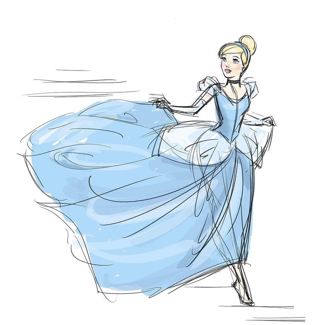 Скетч принцесса Дисней Золушка