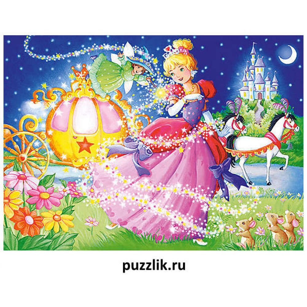 Пазл Castorland Cinderella (b-13395), 120 дет.