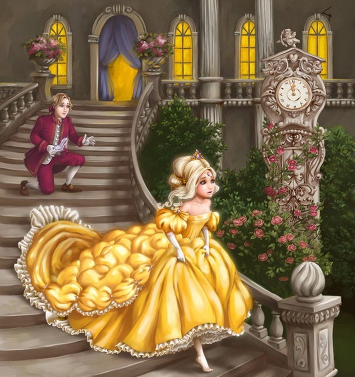 Художник Лиа Селина Золушка