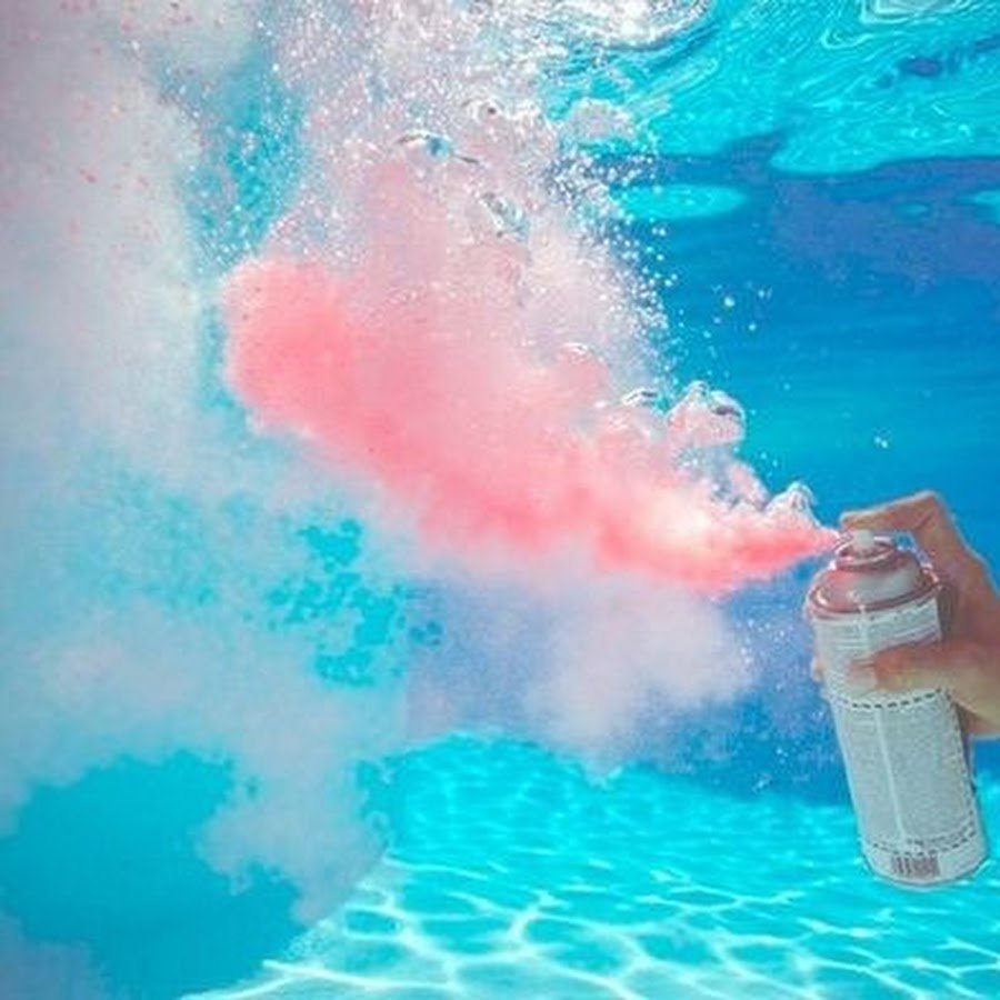 Вода в бассейне вид сверху