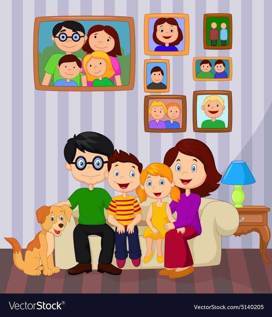 Семья мультяшные