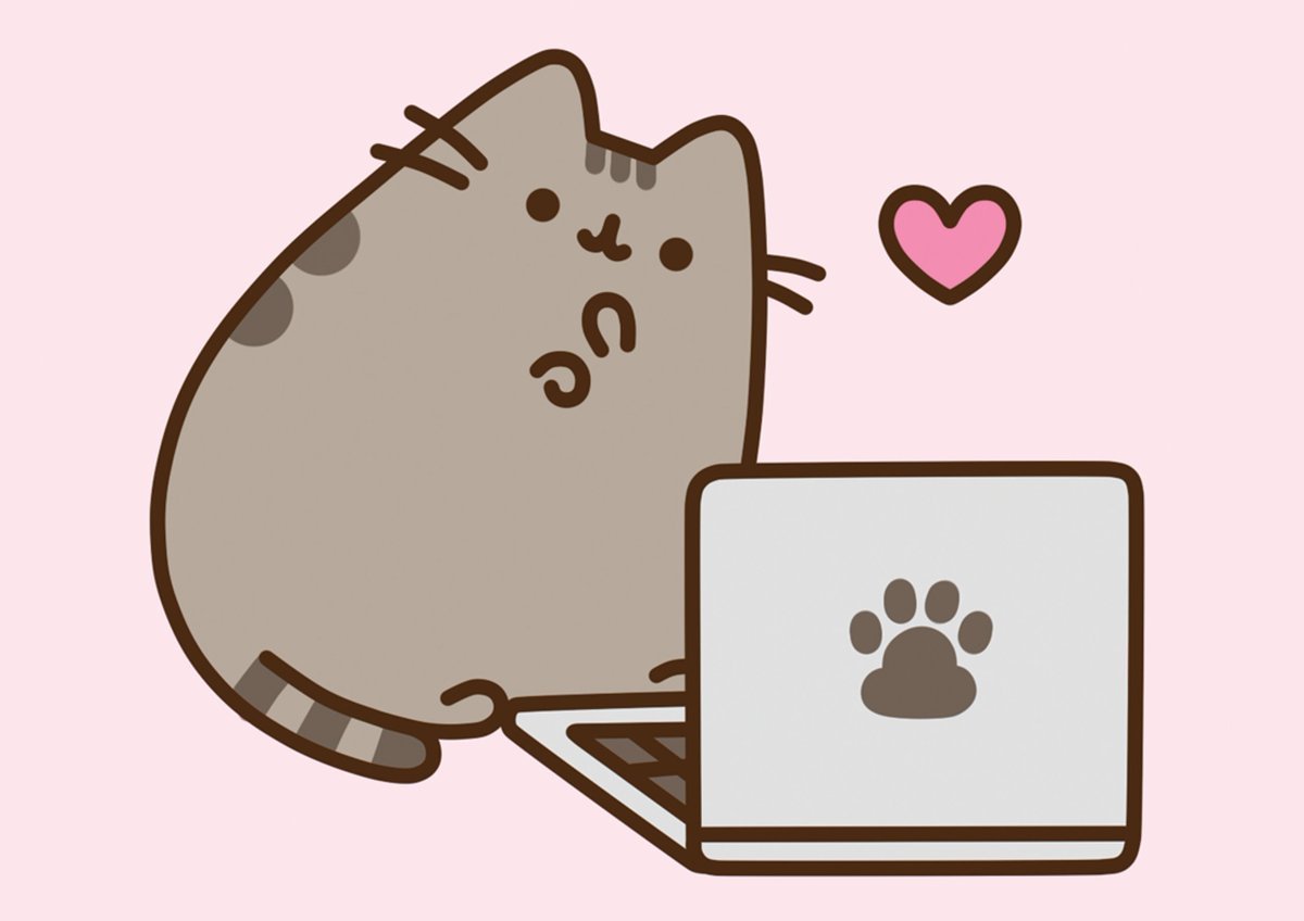 Кот Пушин для срисовки