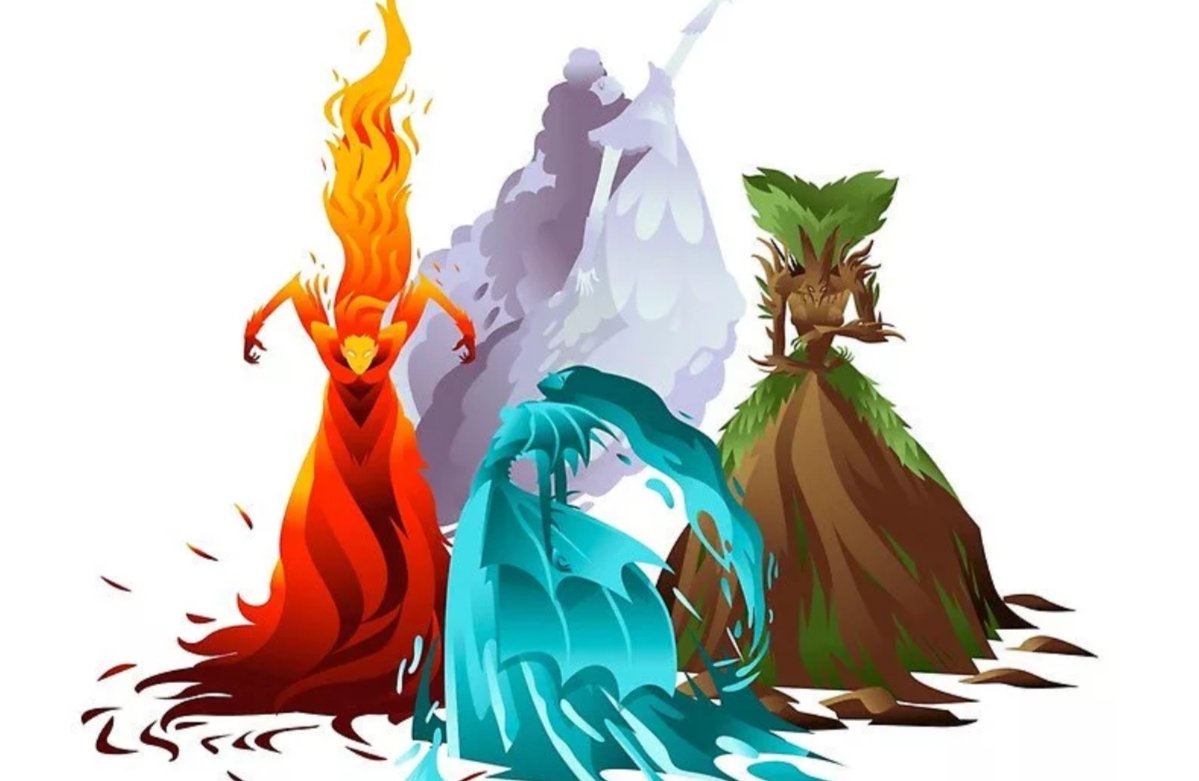 Женщина стихия земля