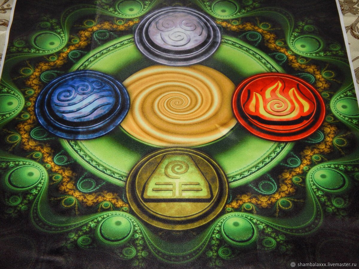 Значки стихий