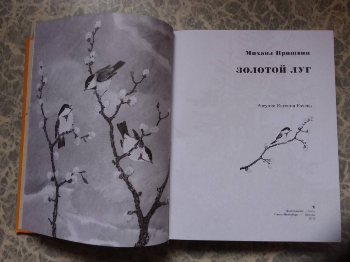 Пришвин золотой луг иллюстрации