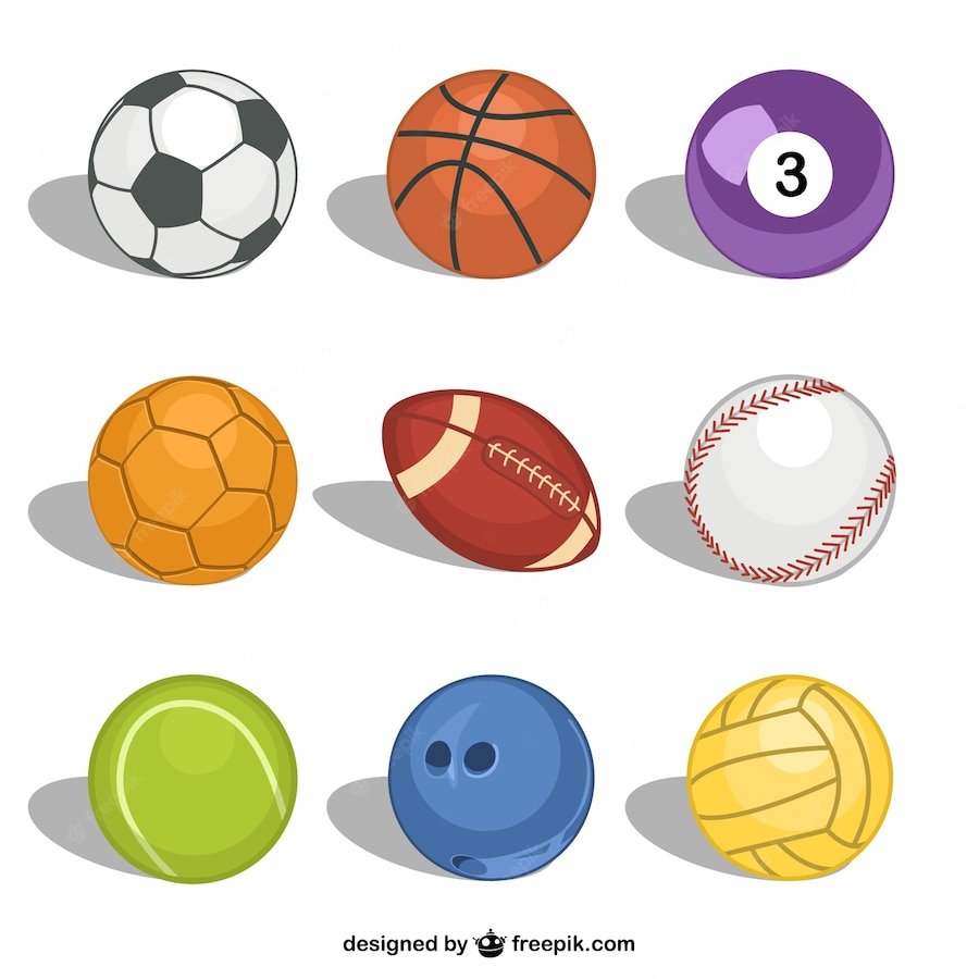 Мяч картинка для дошкольников