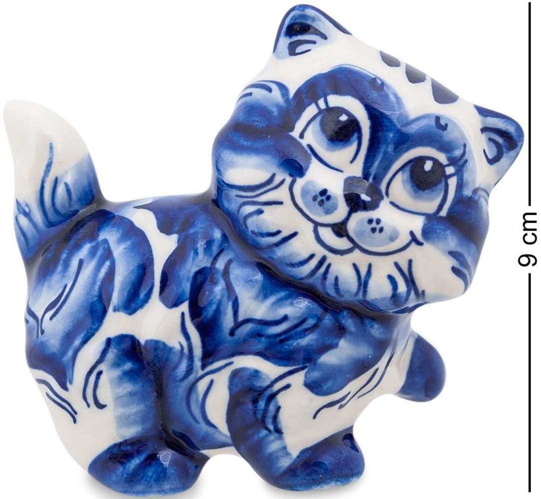 Фарфоровая статуэтка зима Гжель