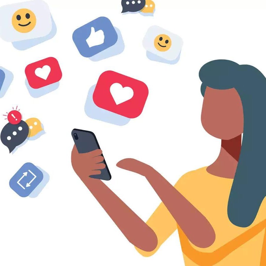 Социальные сети иллюстрации