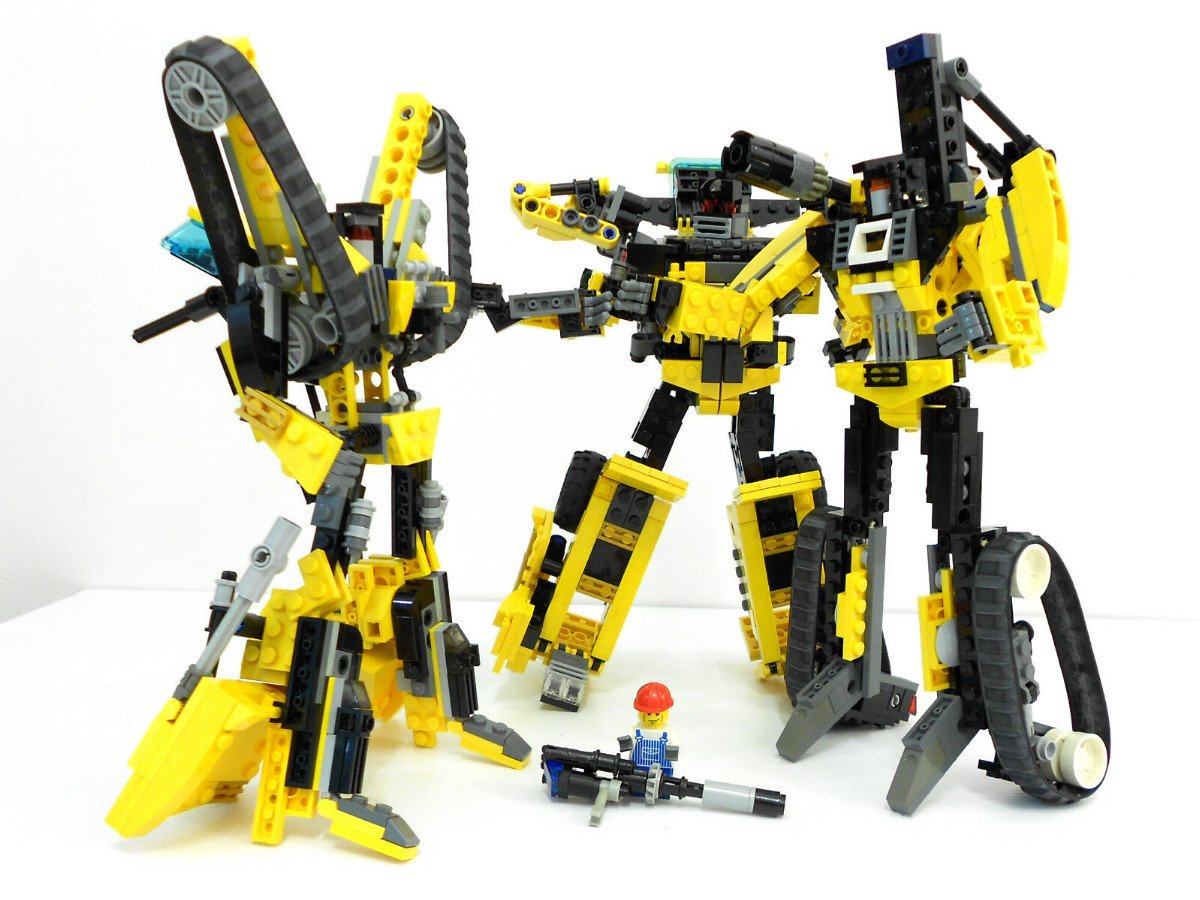 LEGO трансформеры Бамблби