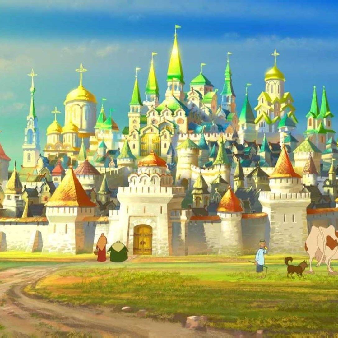 Замок Нойшванштайн Диснейленд