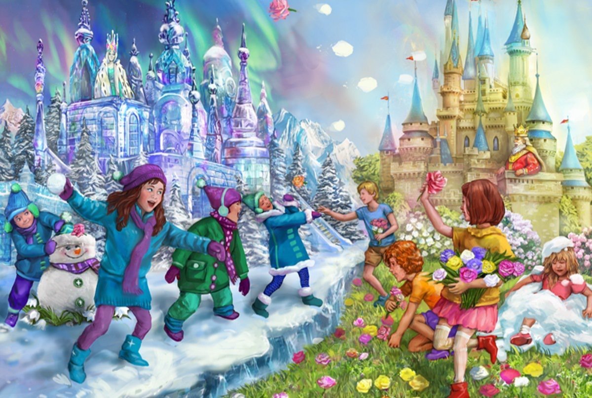 Картинки сказочное королевство