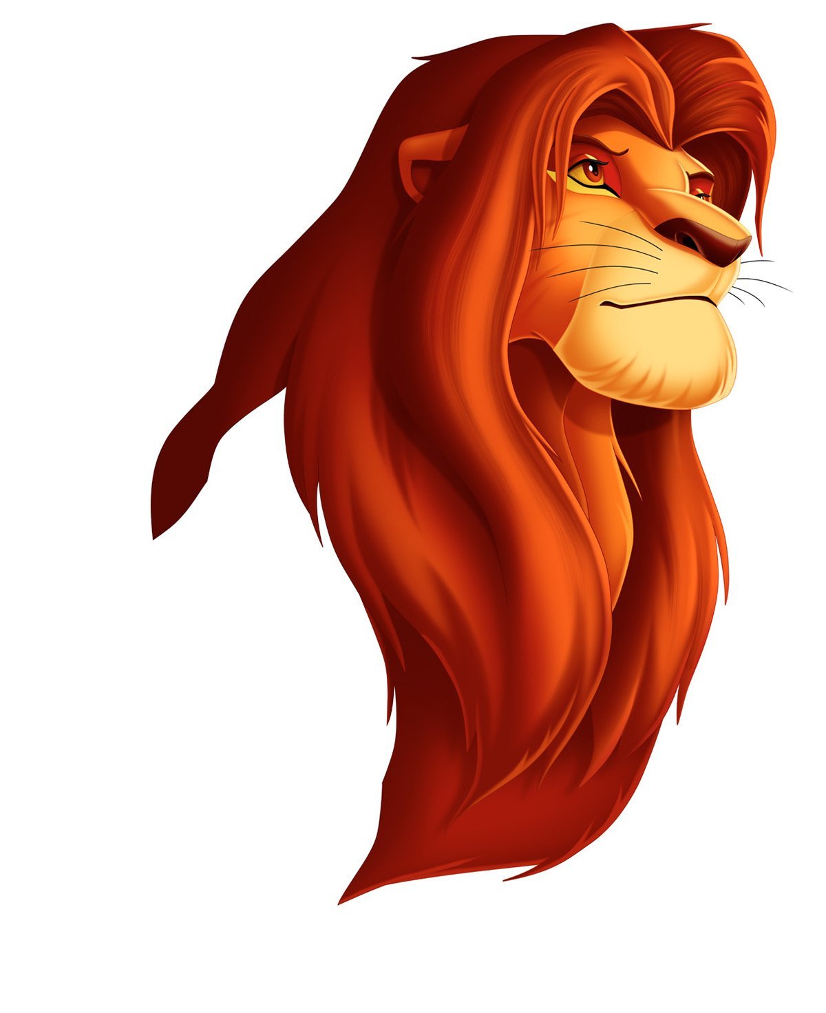 Король Лев герои на белом фоне