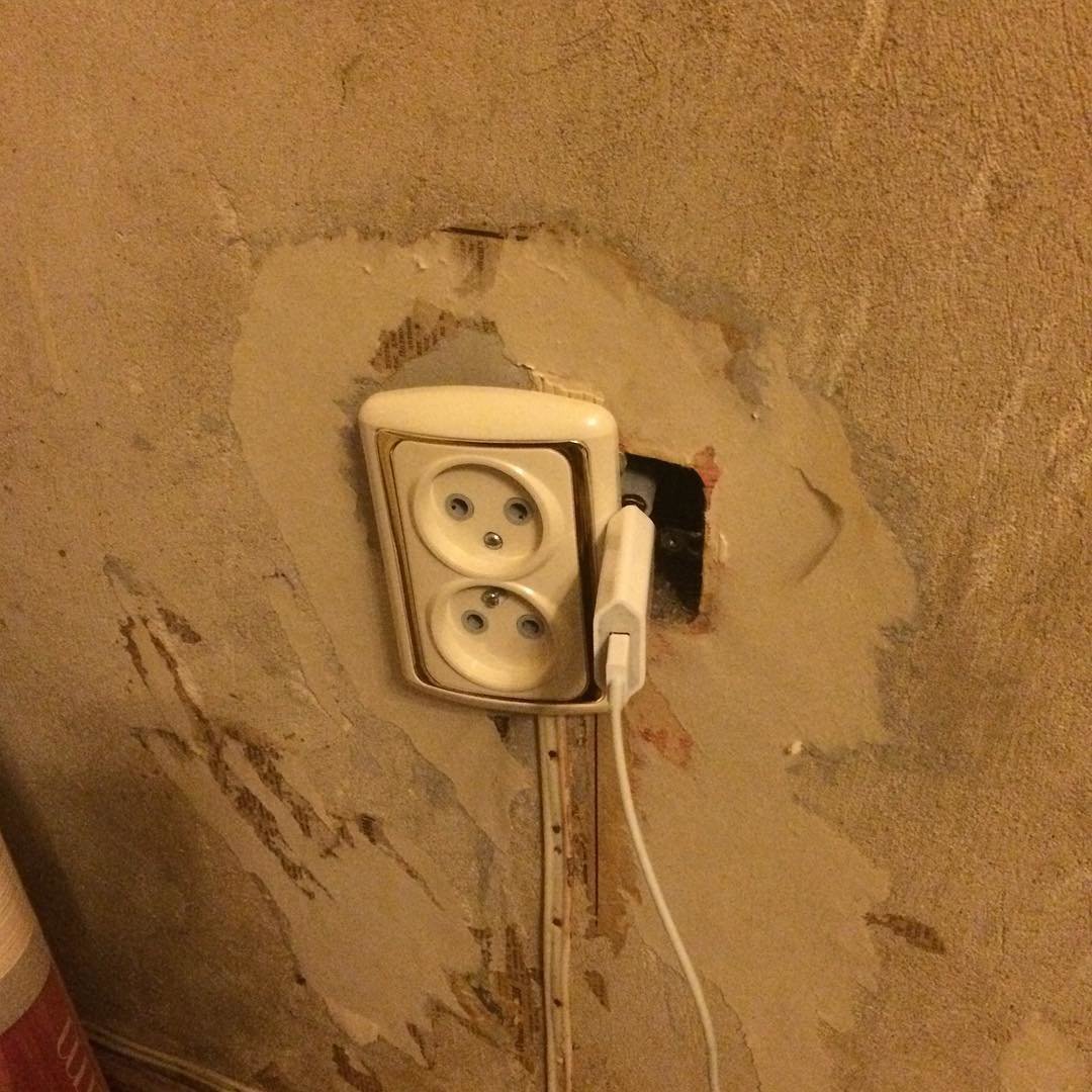 Странные розетки