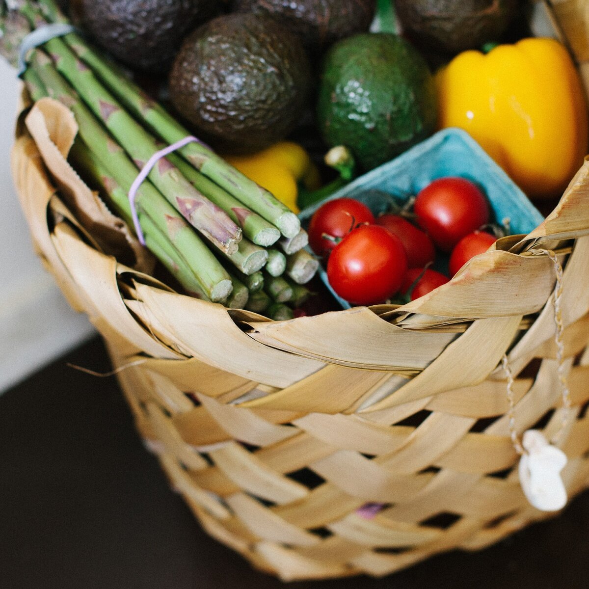 Корзина с овощами картинка