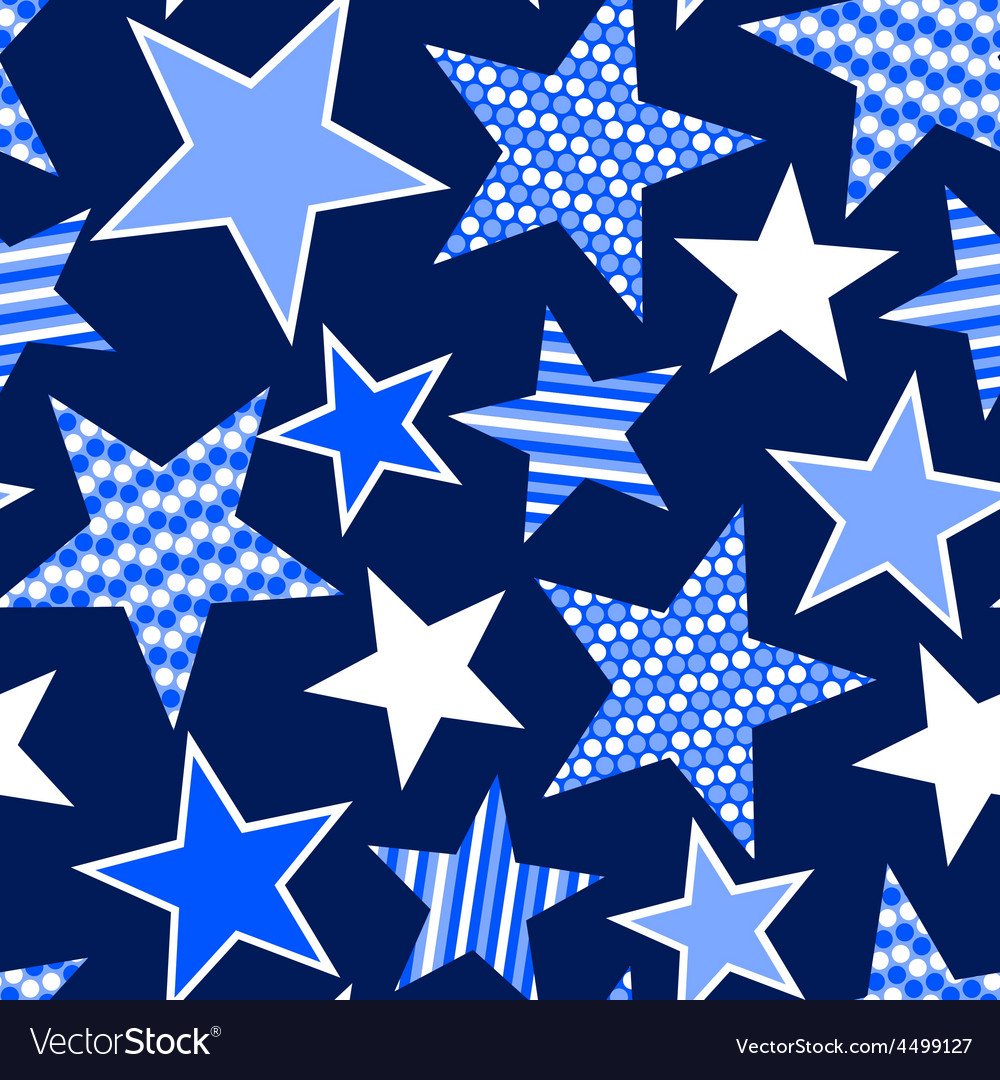 Синие звездочки