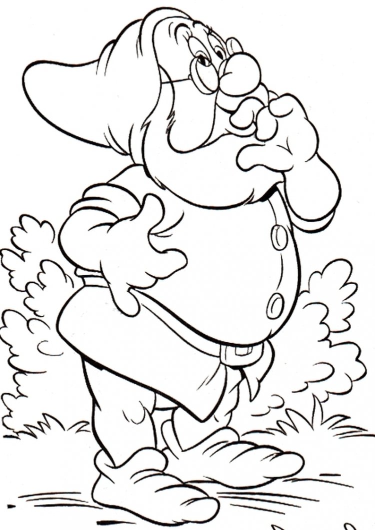 Легкий рисунок гнома вектора