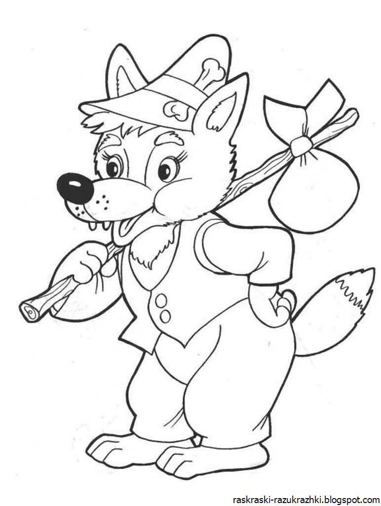 Волк из сказки