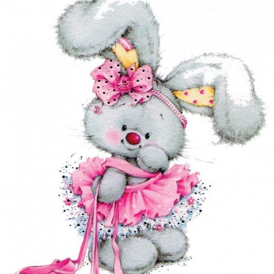 Мишка и Зайка спят