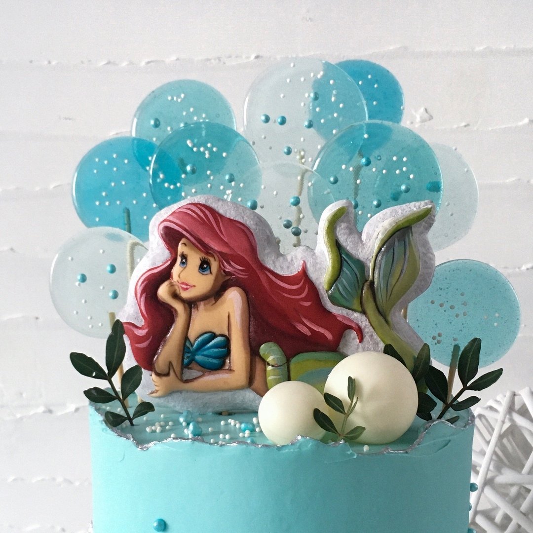Русалочка для капкейков
