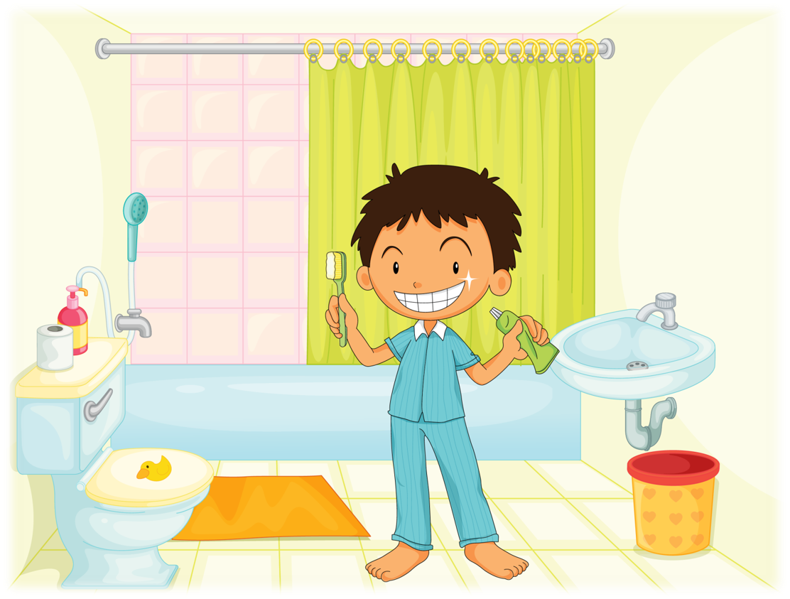 Гигиенические процедуры для детей