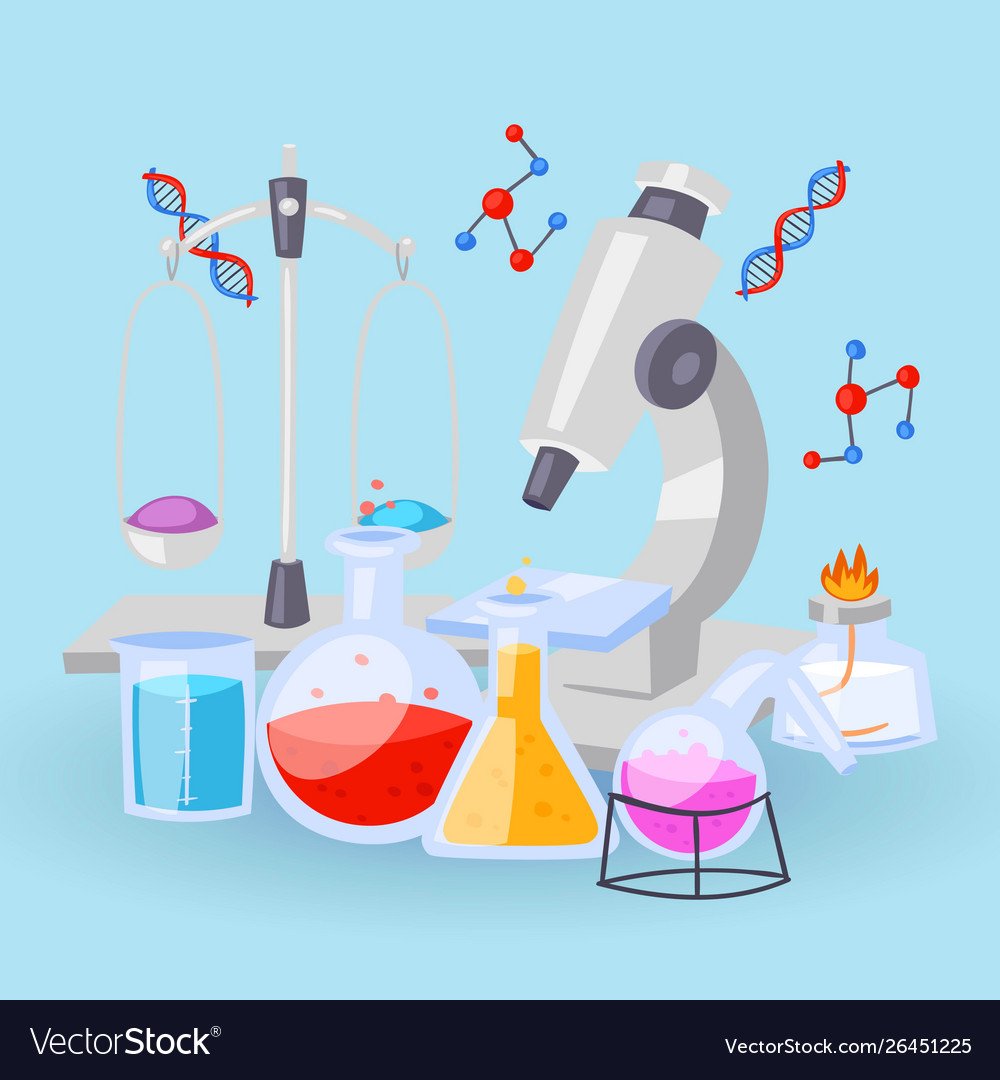 Инвентарь для химии опытов