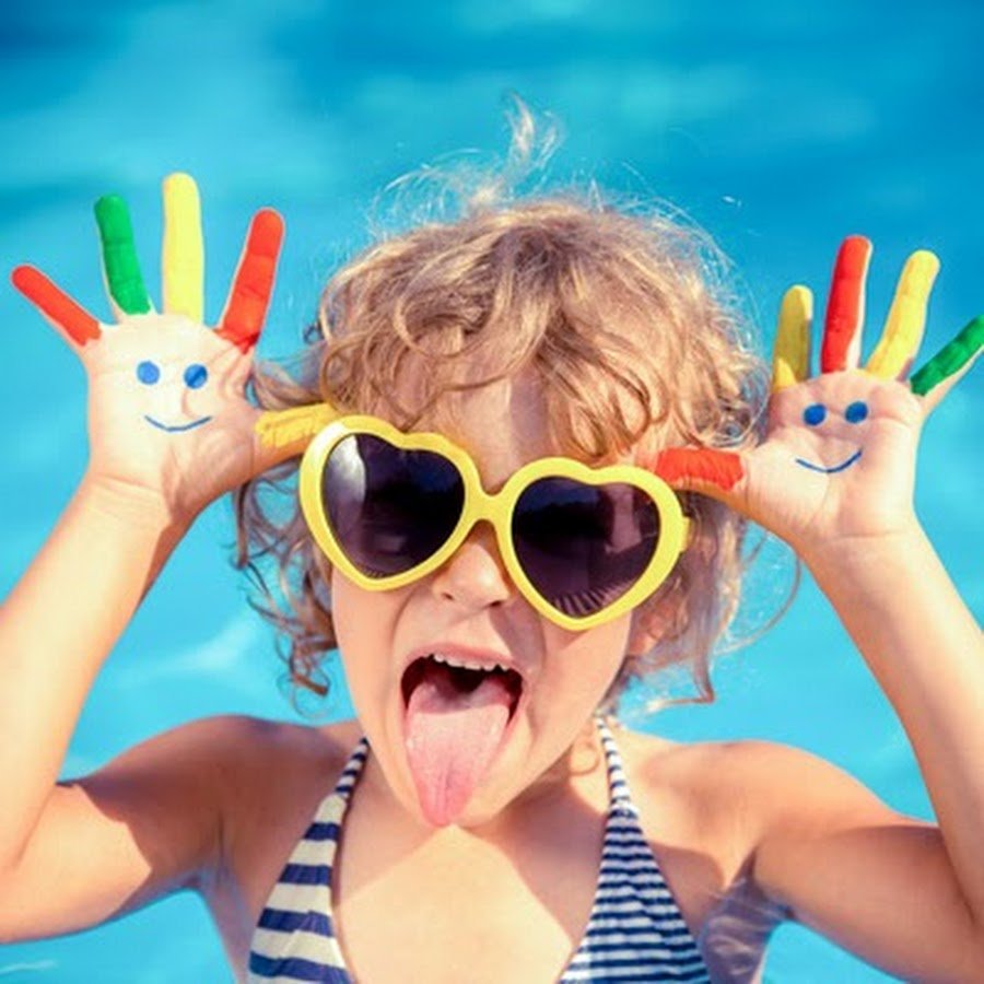 Дети лето веселье