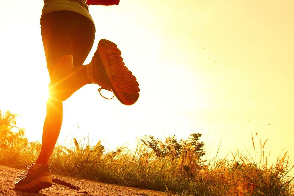 Красивый бег