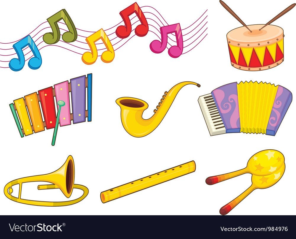 Музыкальный уголок инструменты