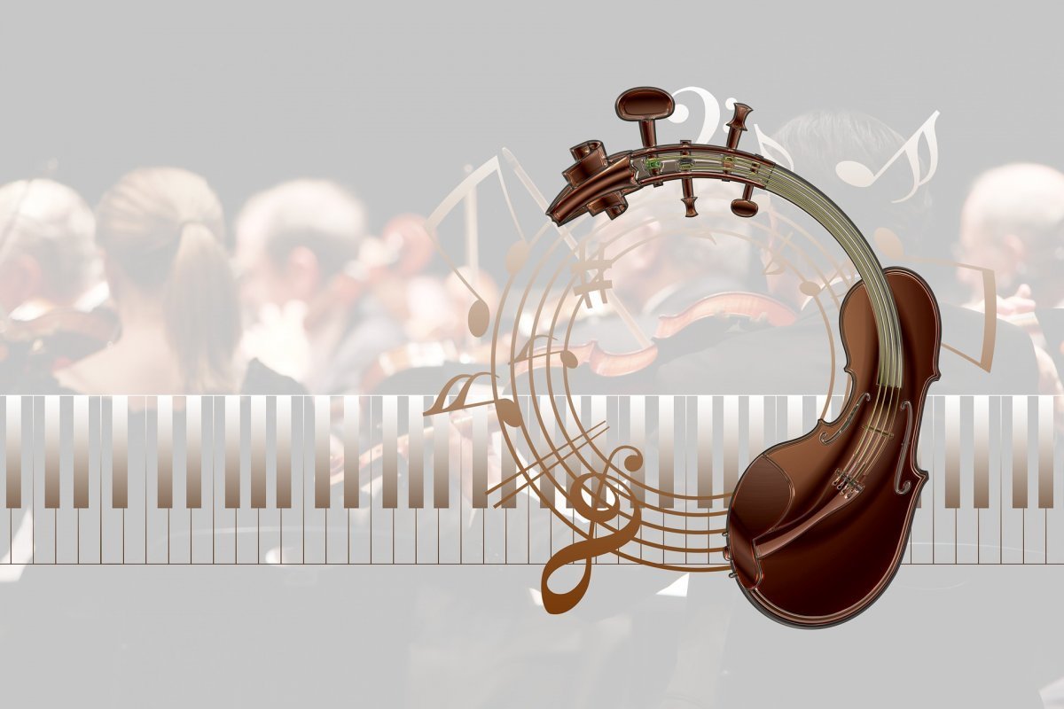 Музыкальные инструменты баннер