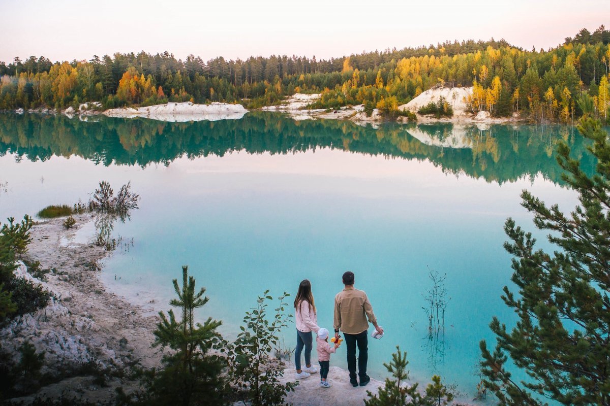 Уральское Бали каолиновый карьер