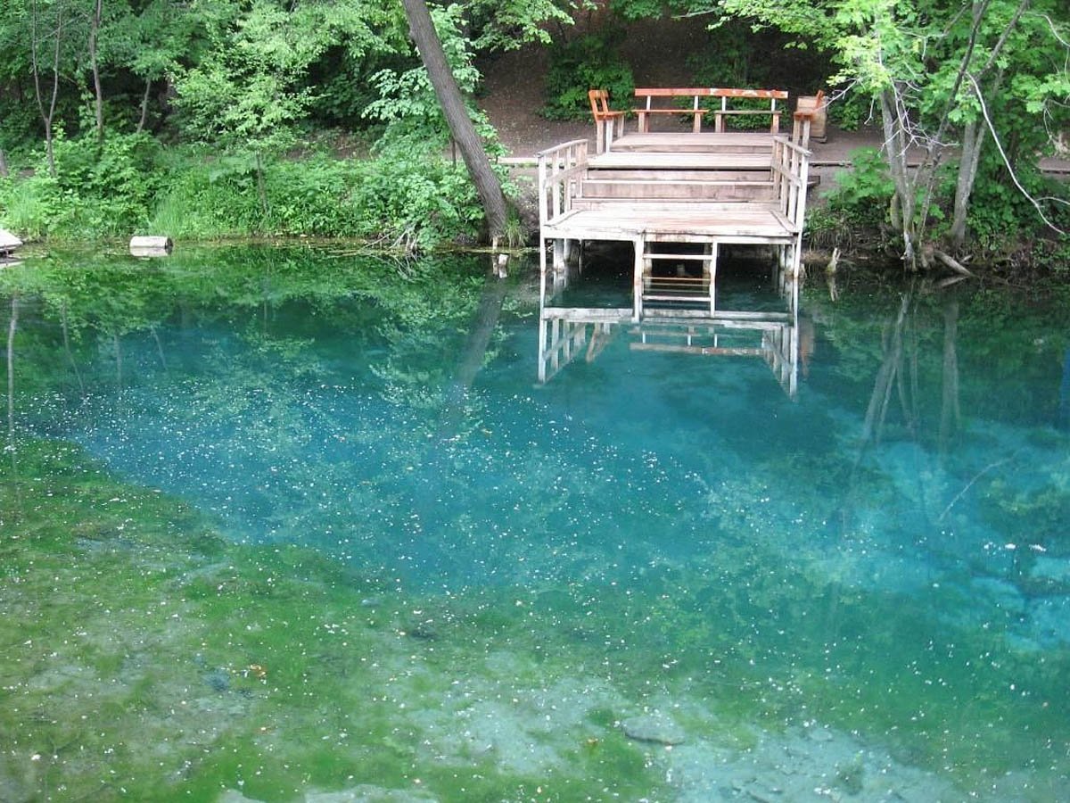 Голубое озеро Щербаково Казань