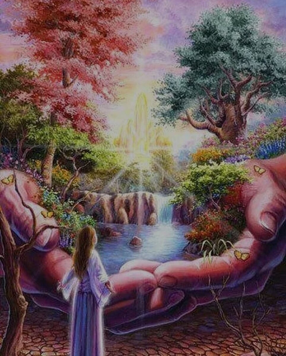 Эзотерические картины канадского художника Mario Duguay