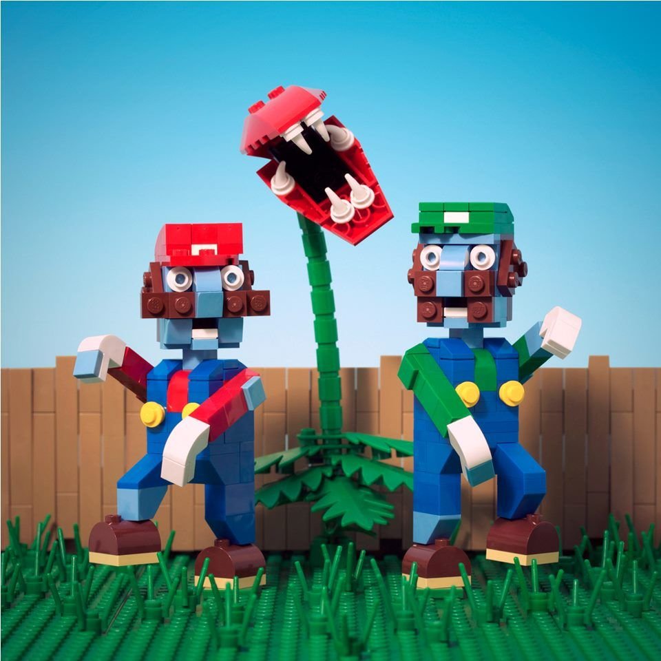 Лего Марио и Луиджи