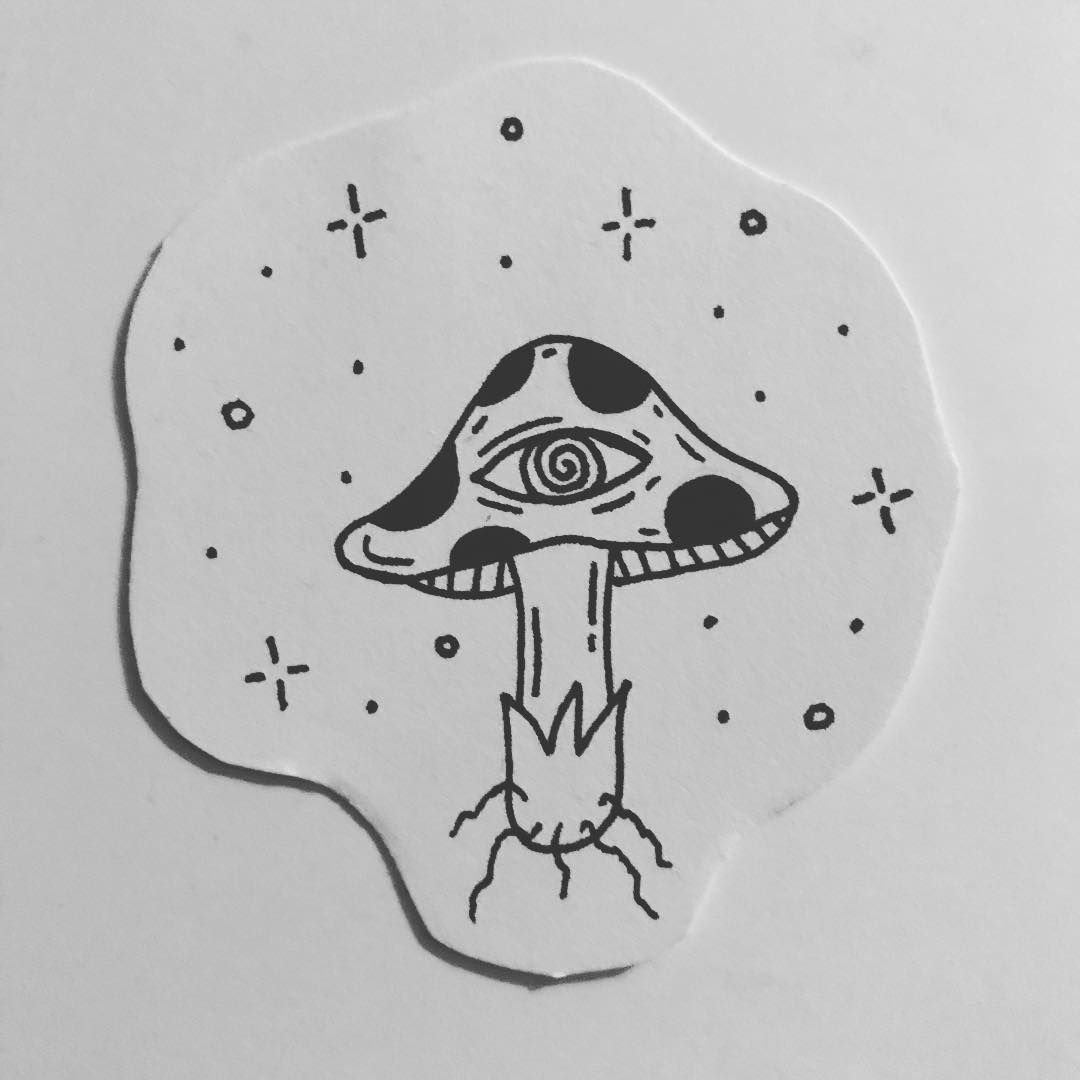 Мухоморы мультяшные