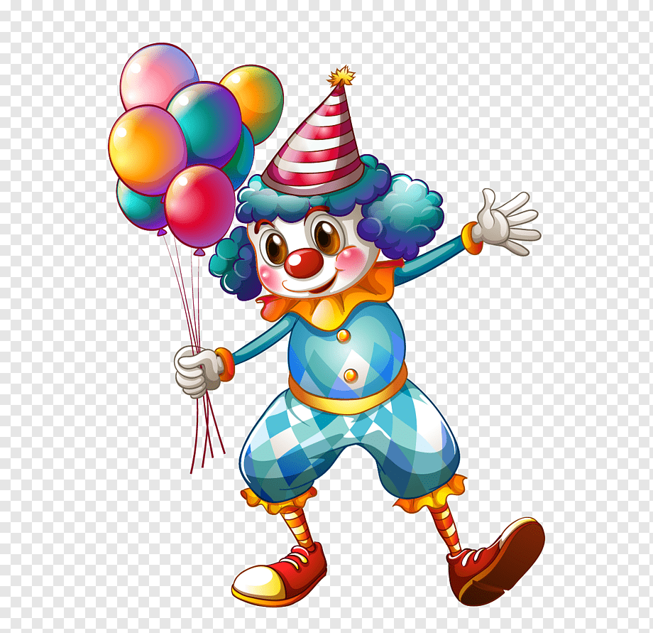 Клоун из мультфильма