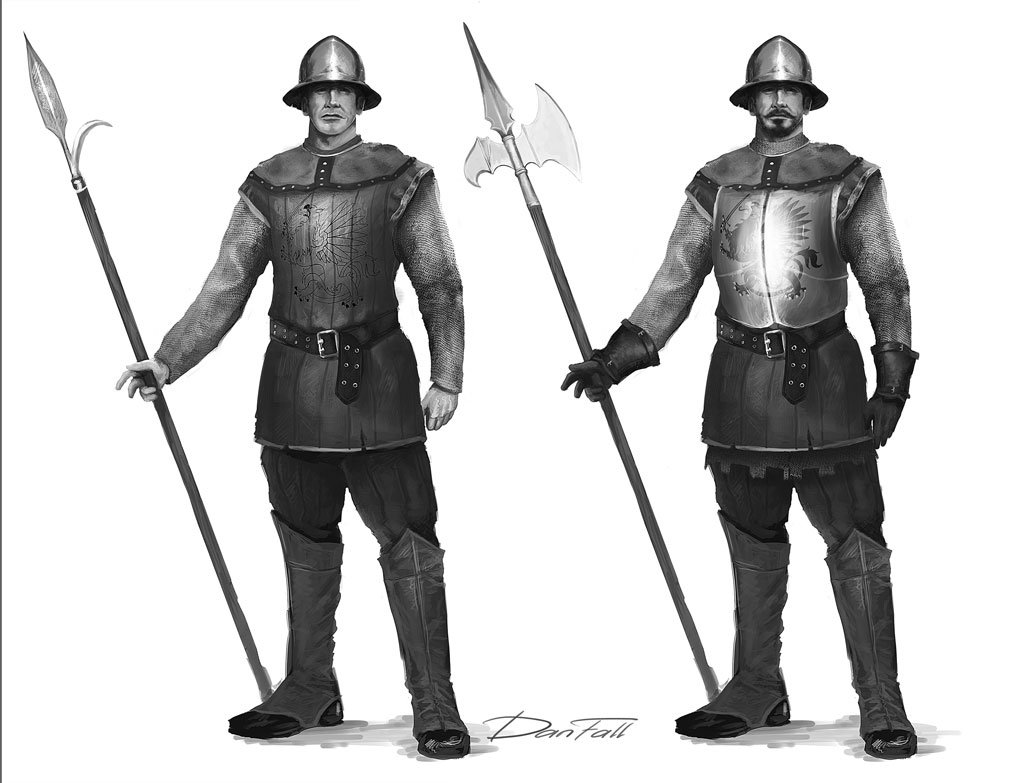 Средневековый Копейщик