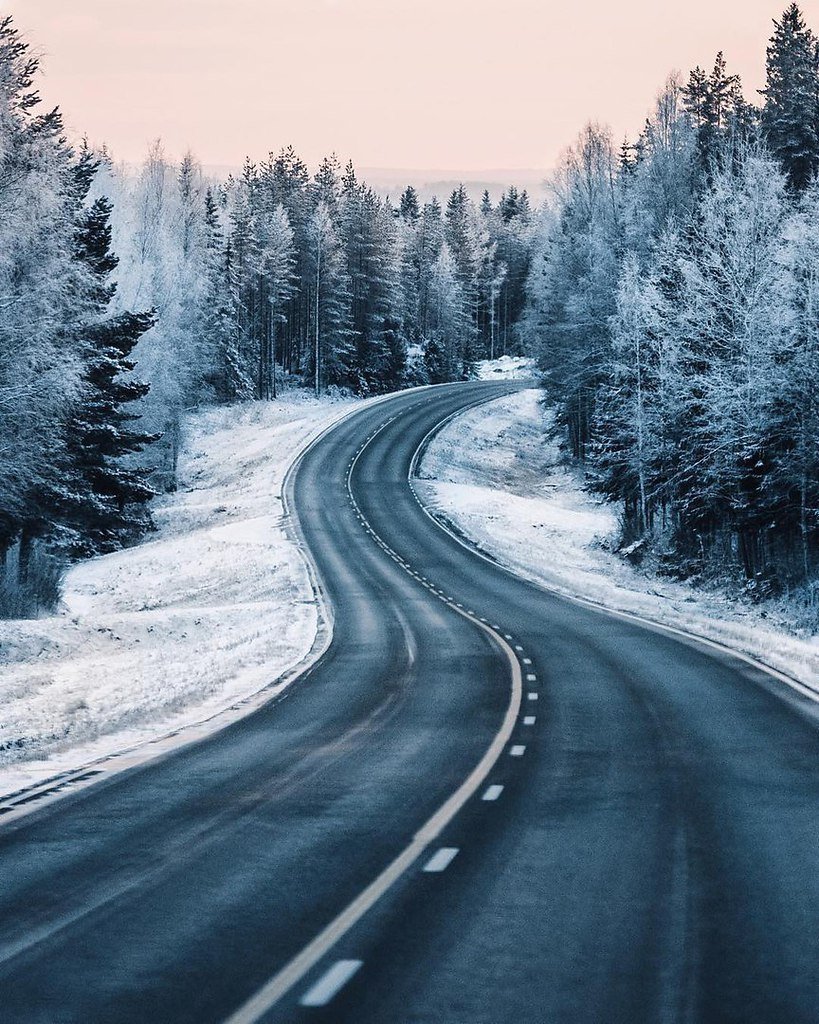 Зимняя дорога сказка