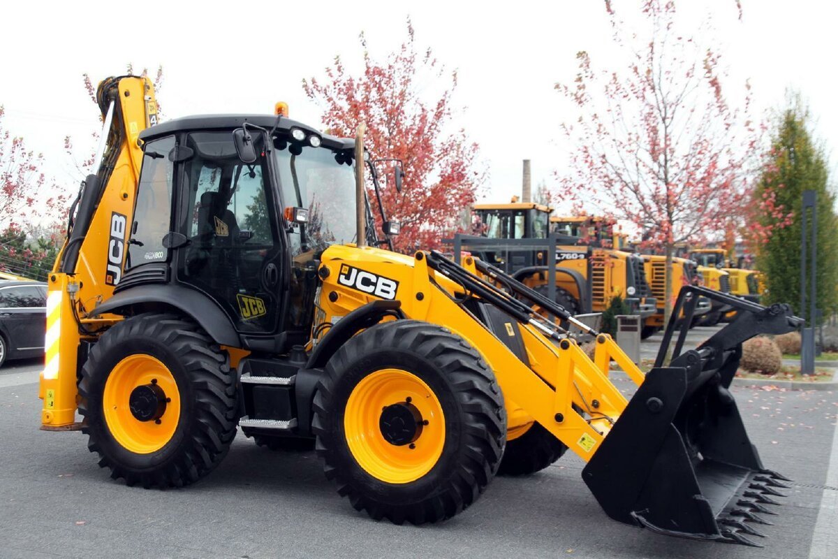 Экскаватор-погрузчик JCB 4cx 14h2wm