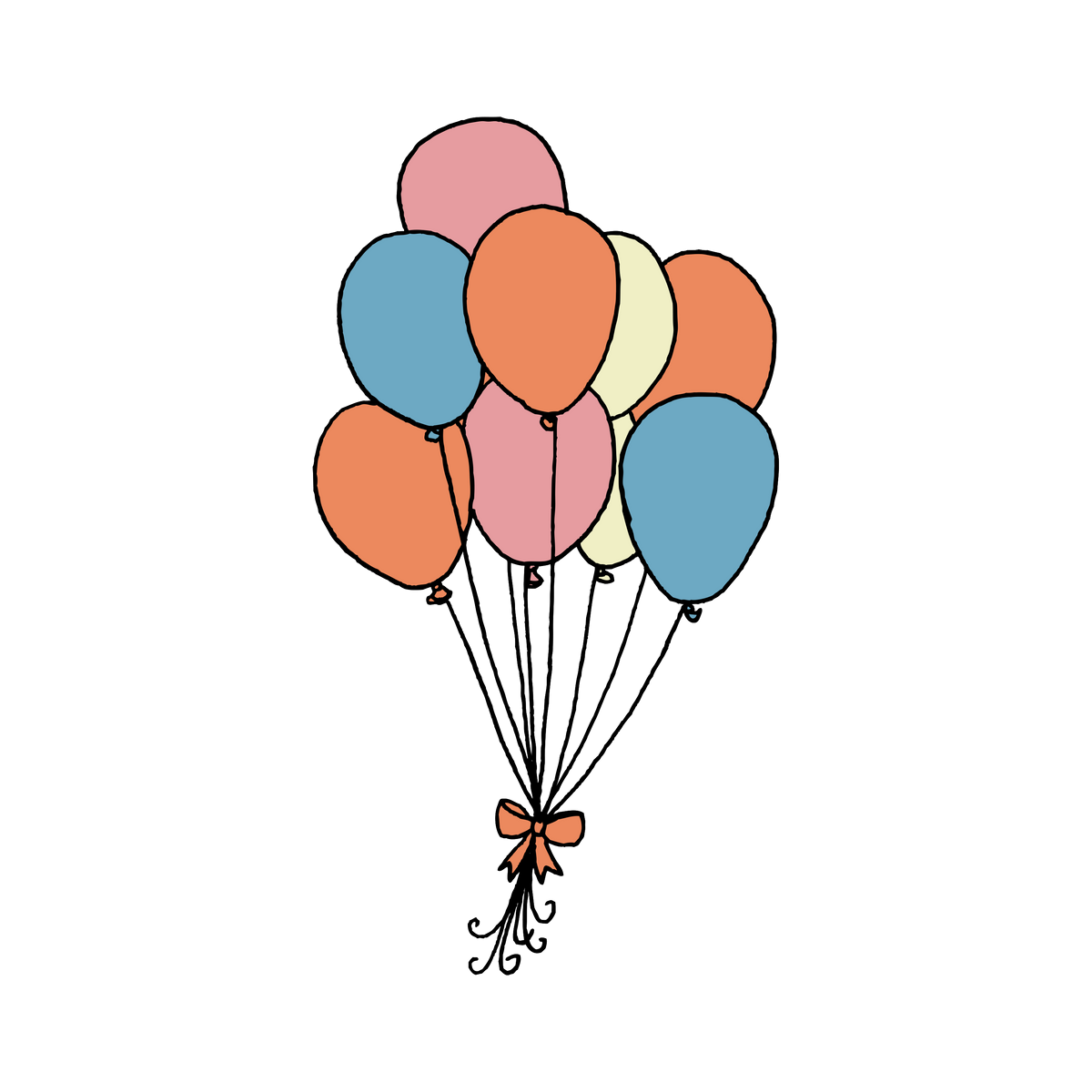 Шарики рисунок