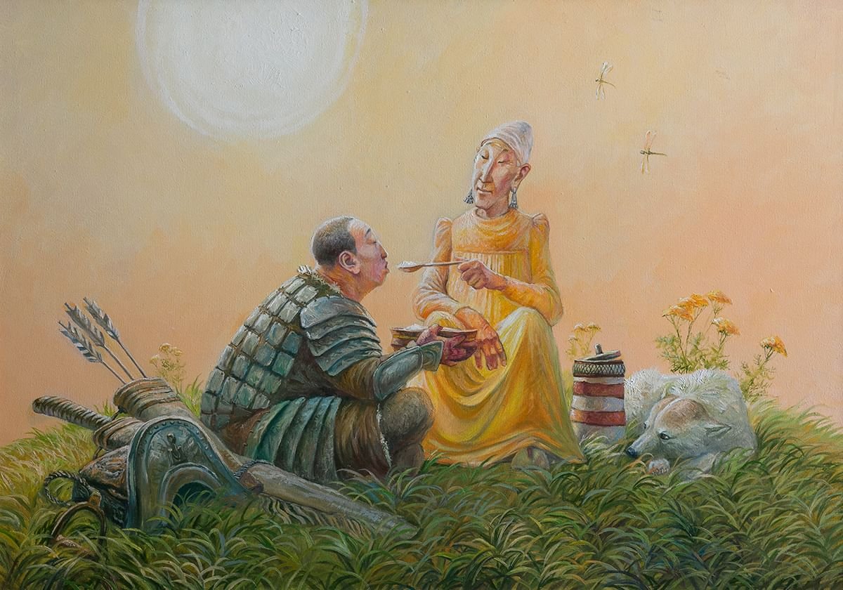 Художник Якутия Иннокентий Корякин