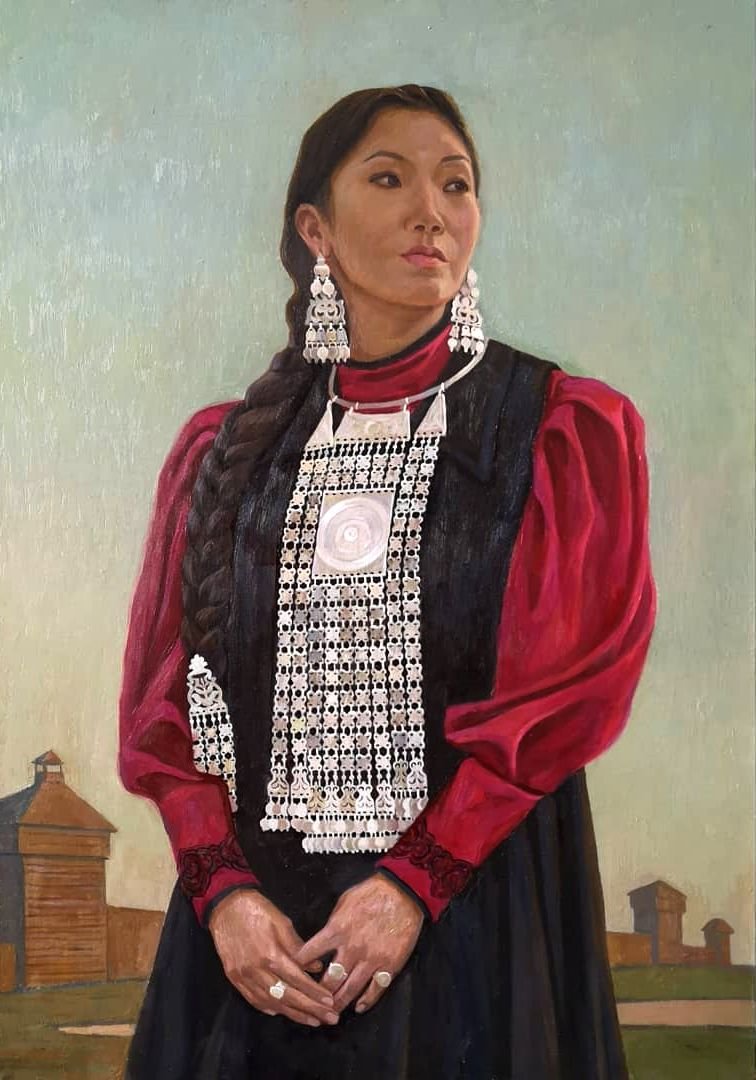 Якутский художник Луканси