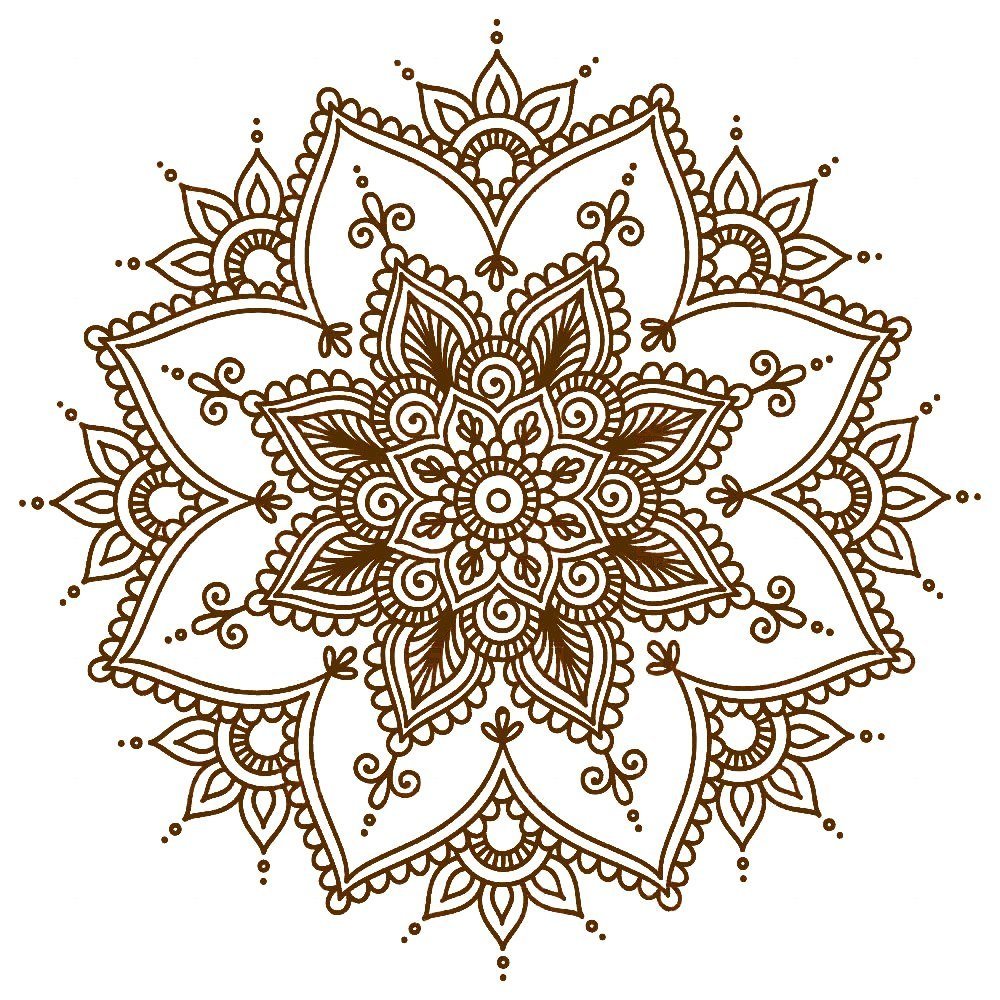 Орнамент Индия Мандала