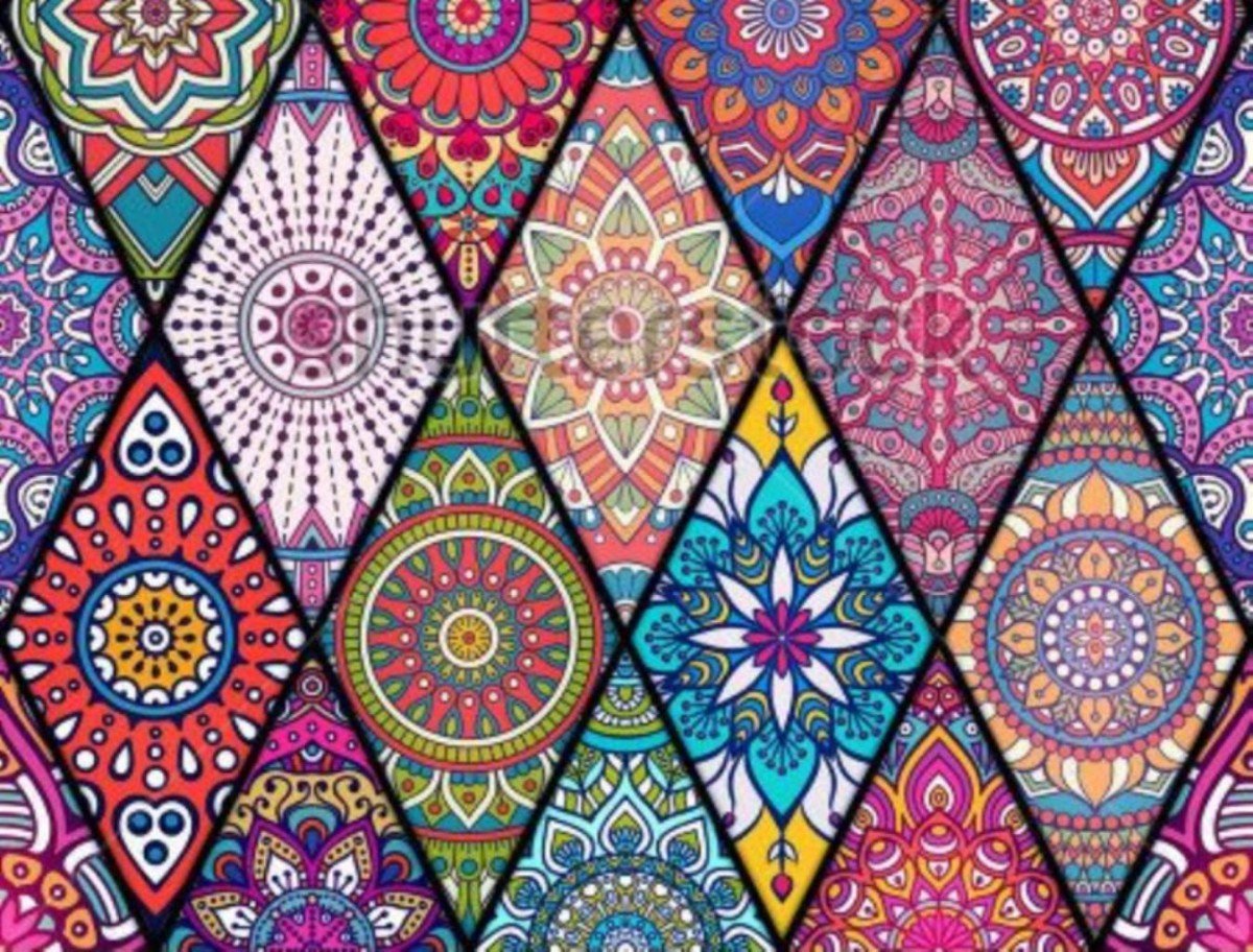 Индийские узоры