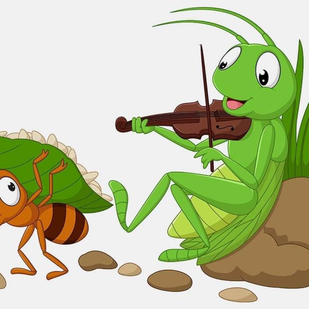 Кузнечик карточка для детей