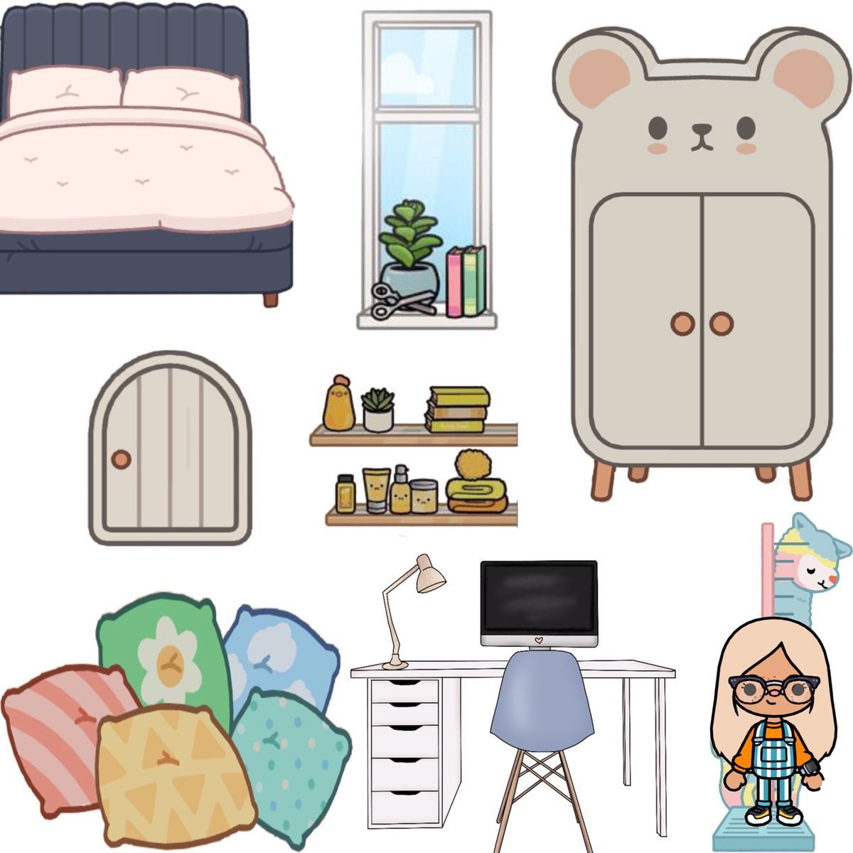 Toca boca Life комната