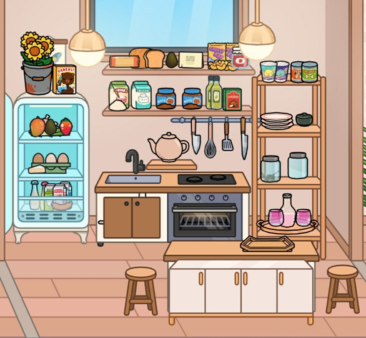 Идеи для комнаты в toca boca