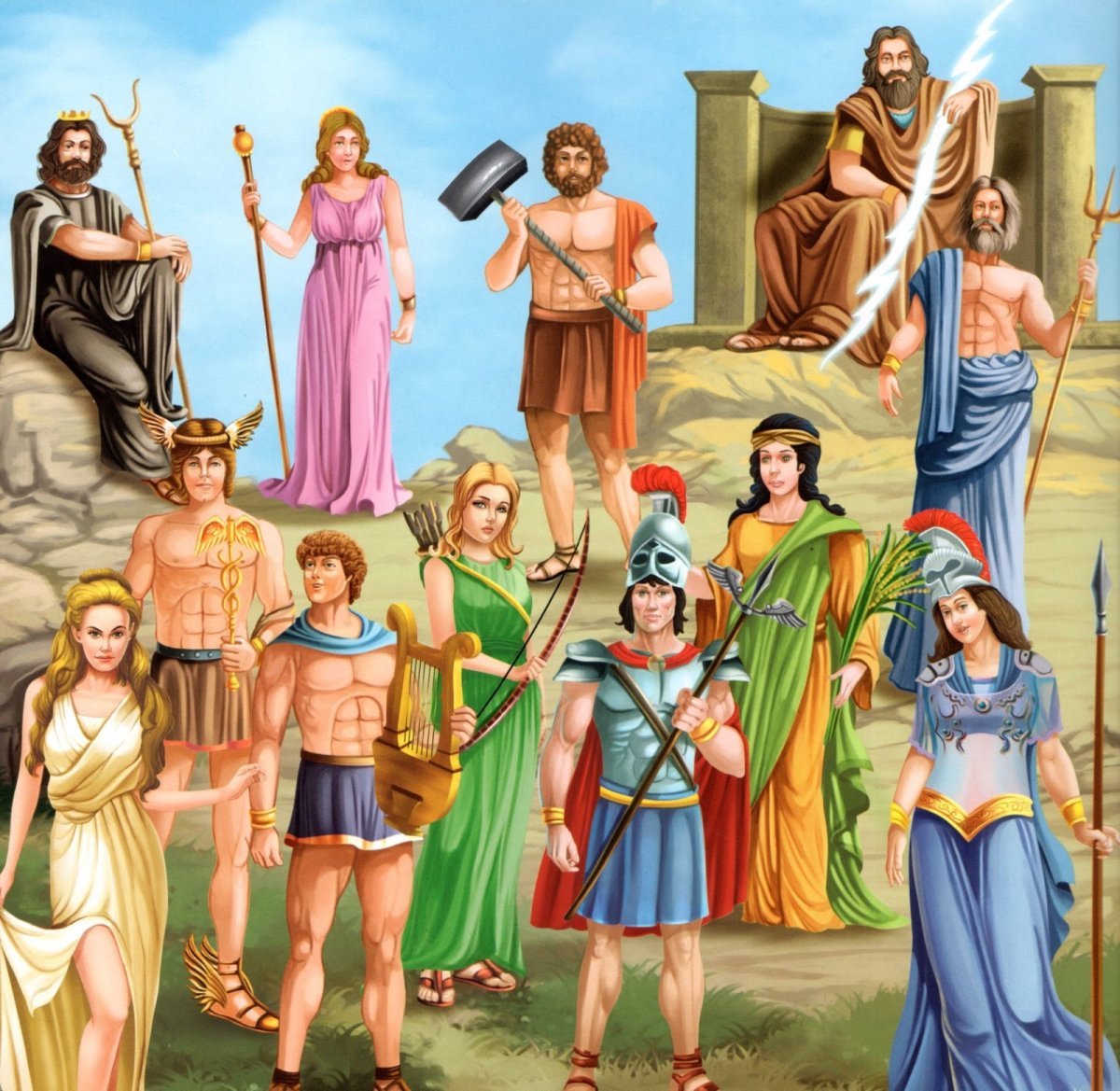 Боги Греции