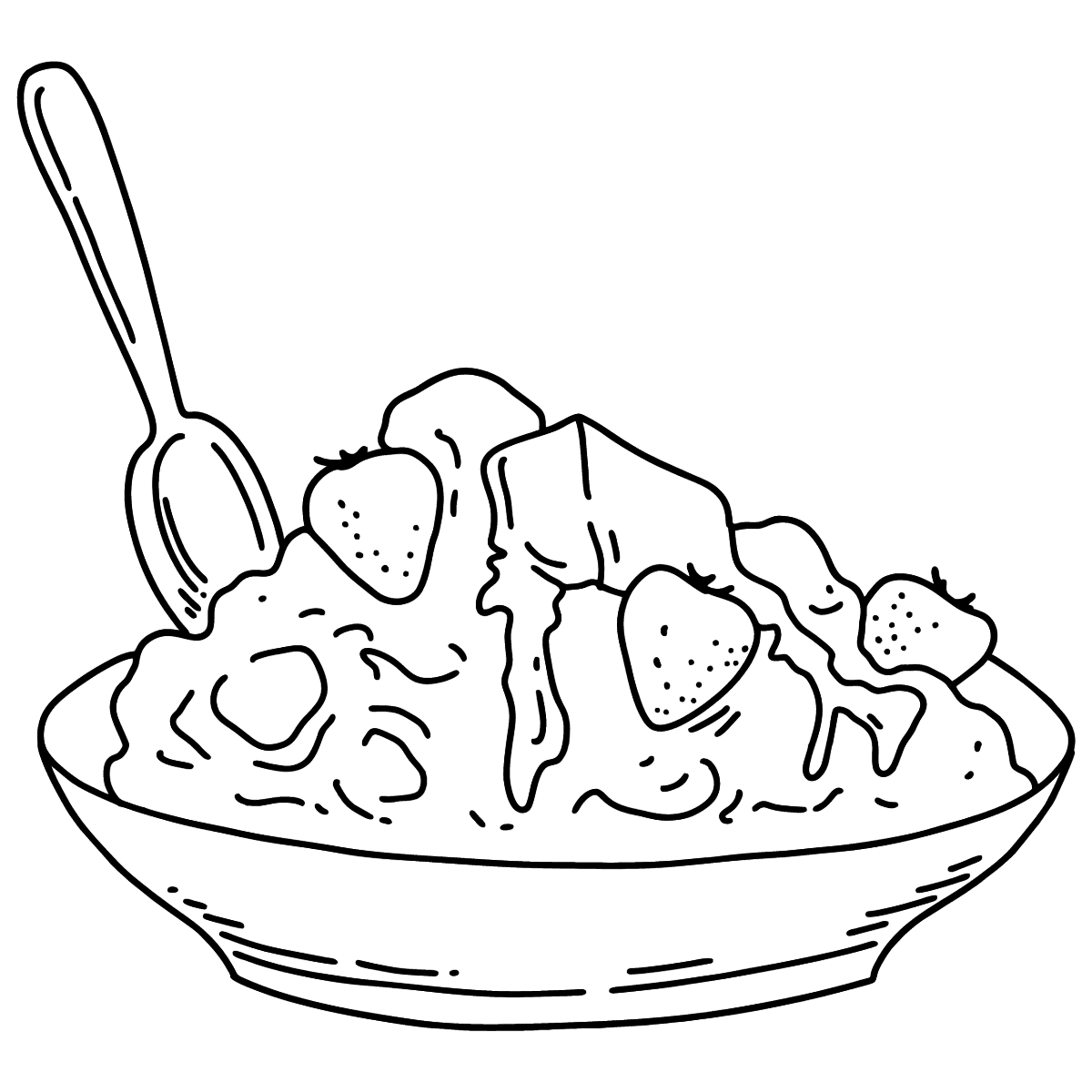 Раскраска каша