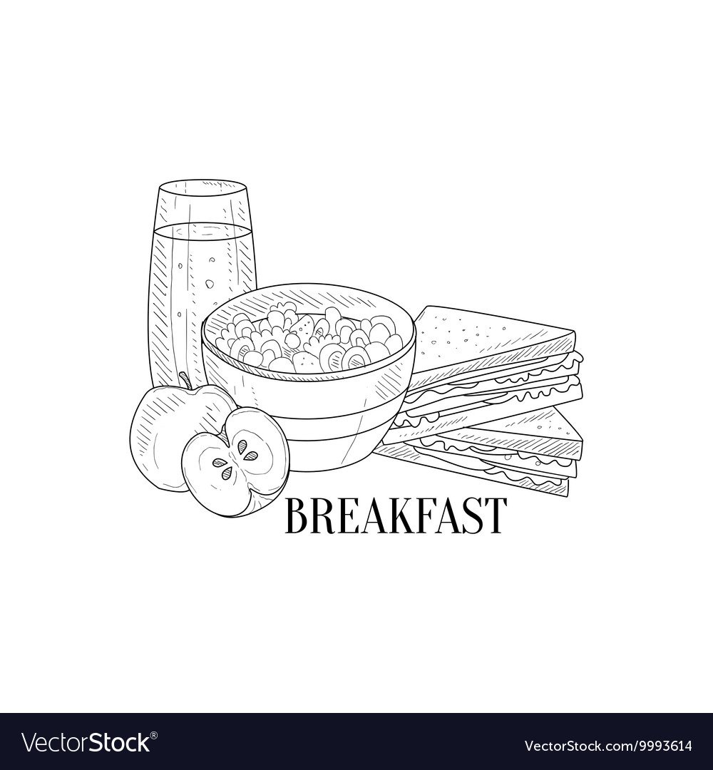 Скетч завтрак каша
